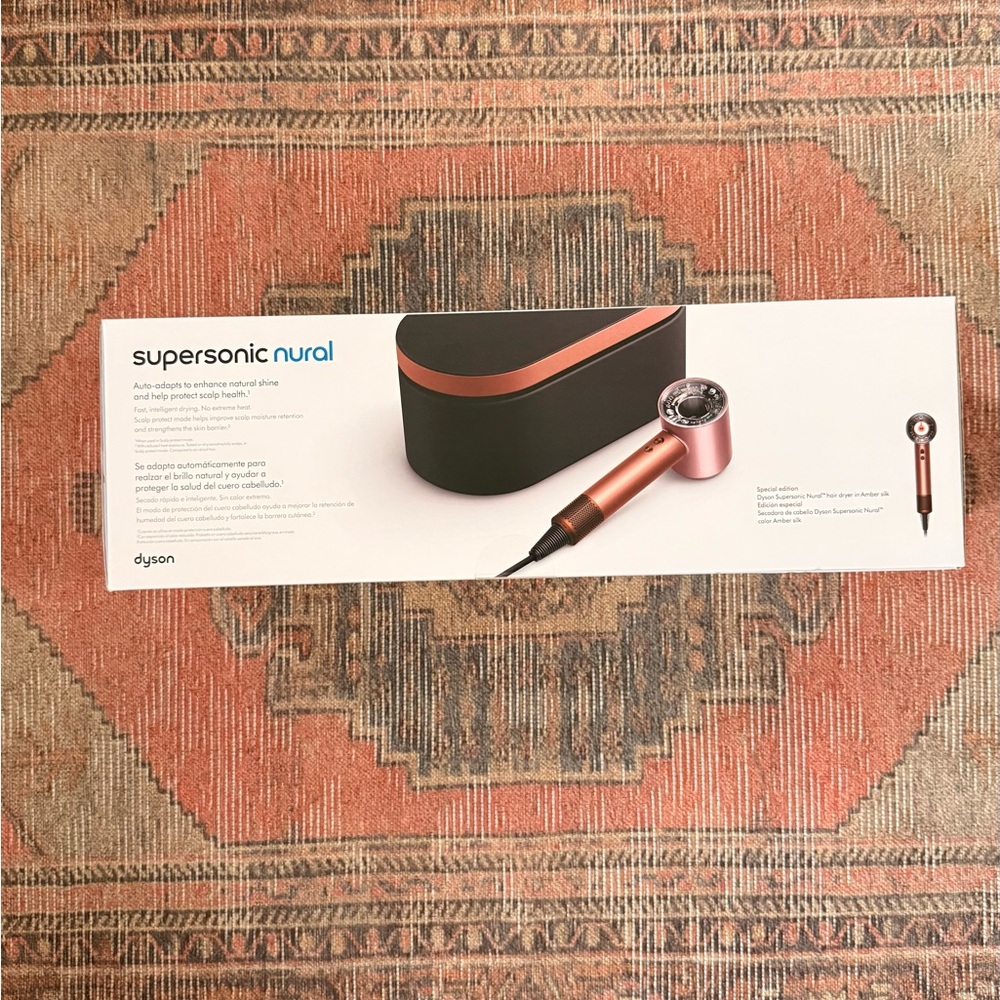 Dyson Supersonic Nural Hair Dryer in Amber Silk (BNIB)